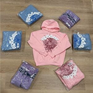 Pink Spider Hoodie